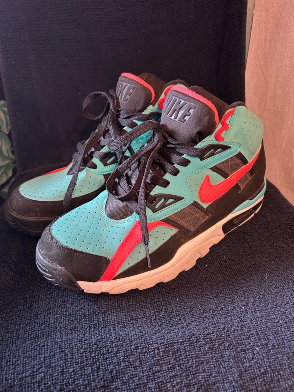 Nike Air Trainer SC High Miami Nights Vice Blue South Beach Sneakers